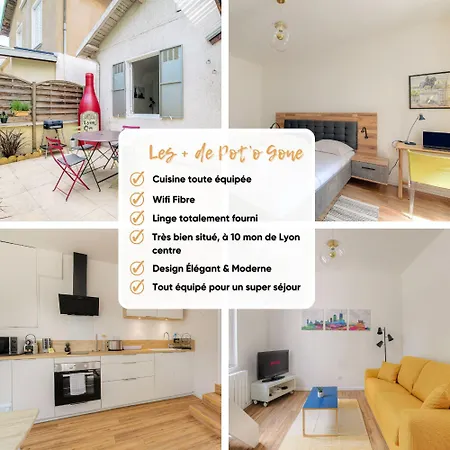 Lägenhet Maison Cosy Avec Terrasse A 15 Minutes De Lyon Et Wifi Rillieux-la-Pape